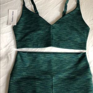 NWT outdoor voices freeform bike shorts set